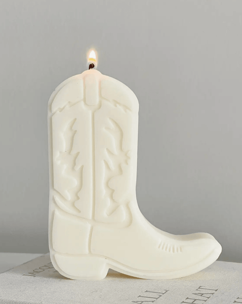 Cowboy Boot Candle - Crossbow