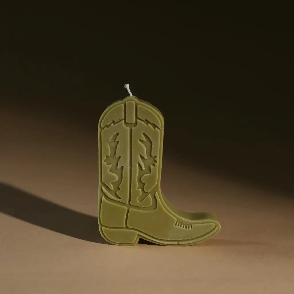 Cowboy Boot Candle - Crossbow
