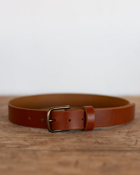 CROSSBOW CUSTOM LEATHER BELT (NARROW)