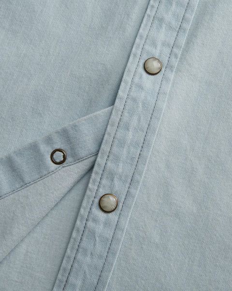 Men's Denim Pearl Snap