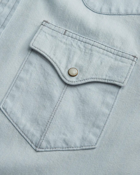 Men's Denim Pearl Snap