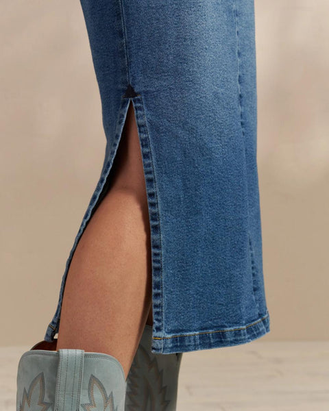 Women's Midi Denim Skirt