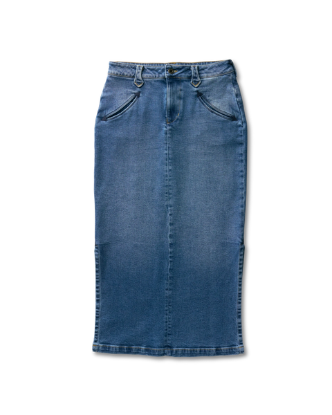 Women's Midi Denim Skirt