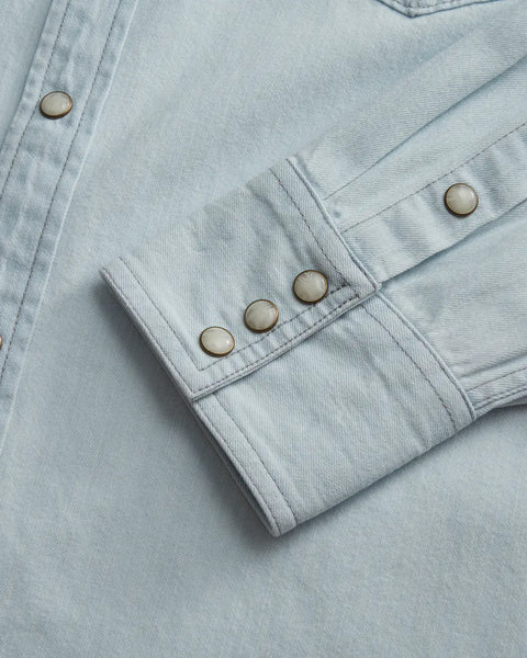 Men's Denim Pearl Snap