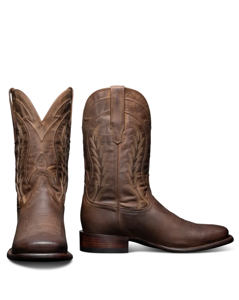 The Doc Men s Tecovas Western Leather Cowboy Dress Boots Crossbow