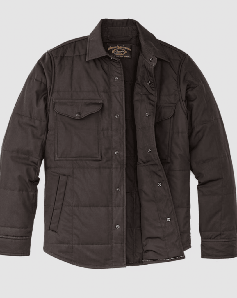 FILSON COVER CLOTH QUILTED JAC-SHIRT - Crossbow
