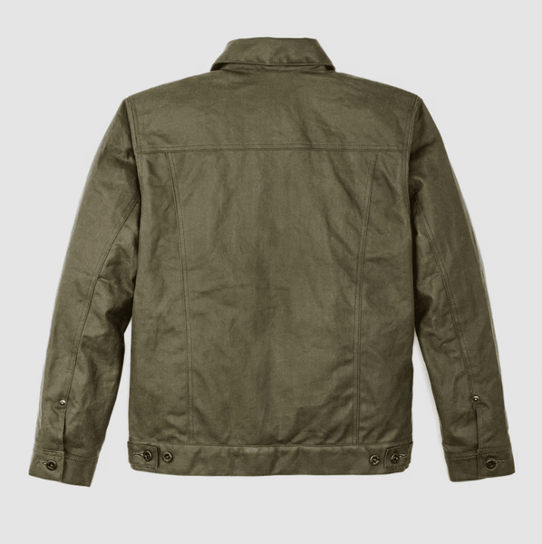 FILSON TIN CLOTH SHORT LINED CRUISER JACKET - Crossbow