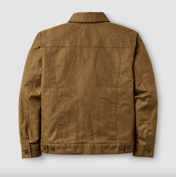 FILSON TIN CLOTH SHORT LINED CRUISER JACKET - Crossbow