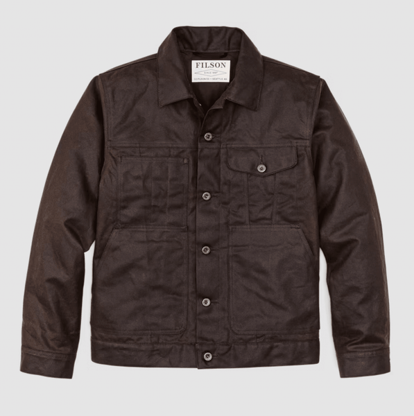 FILSON TIN CLOTH SHORT LINED CRUISER JACKET - Crossbow