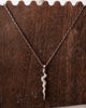 Heather Benjamin Silver Snake Necklace - Crossbow