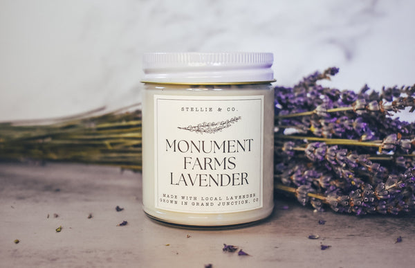 Monument Farms Lavender Candle