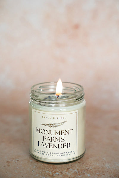 Monument Farms Lavender Candle