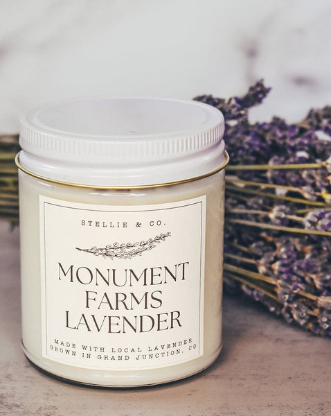 Monument Farms Lavender Candle