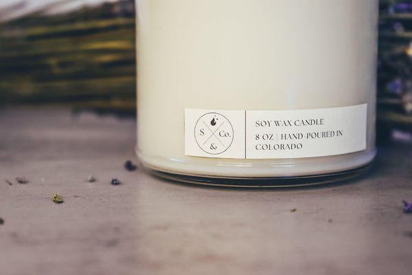 Monument Farms Lavender Candle