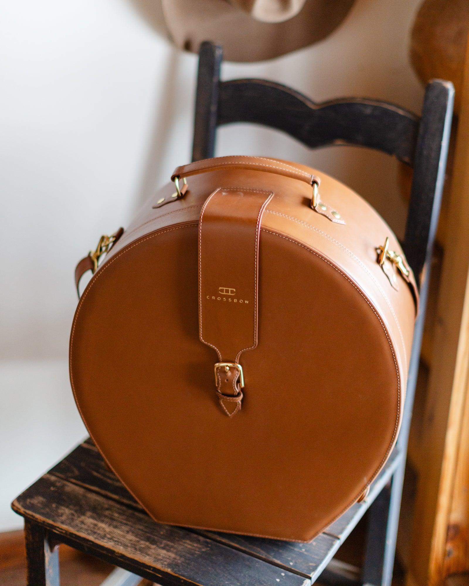 LEATHER HAT BOX– Crossbow - Main Image