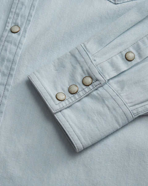 Women's Denim Pearl Snap