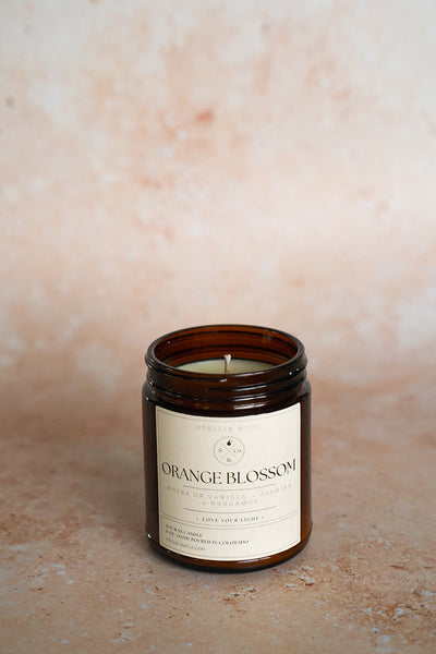 Orange Blossom Soy Wax Candle 8oz