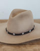Starburst Concho Hat Band 1/2" - Crossbow