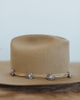 Starburst Concho Hat Band 3/4" - Crossbow