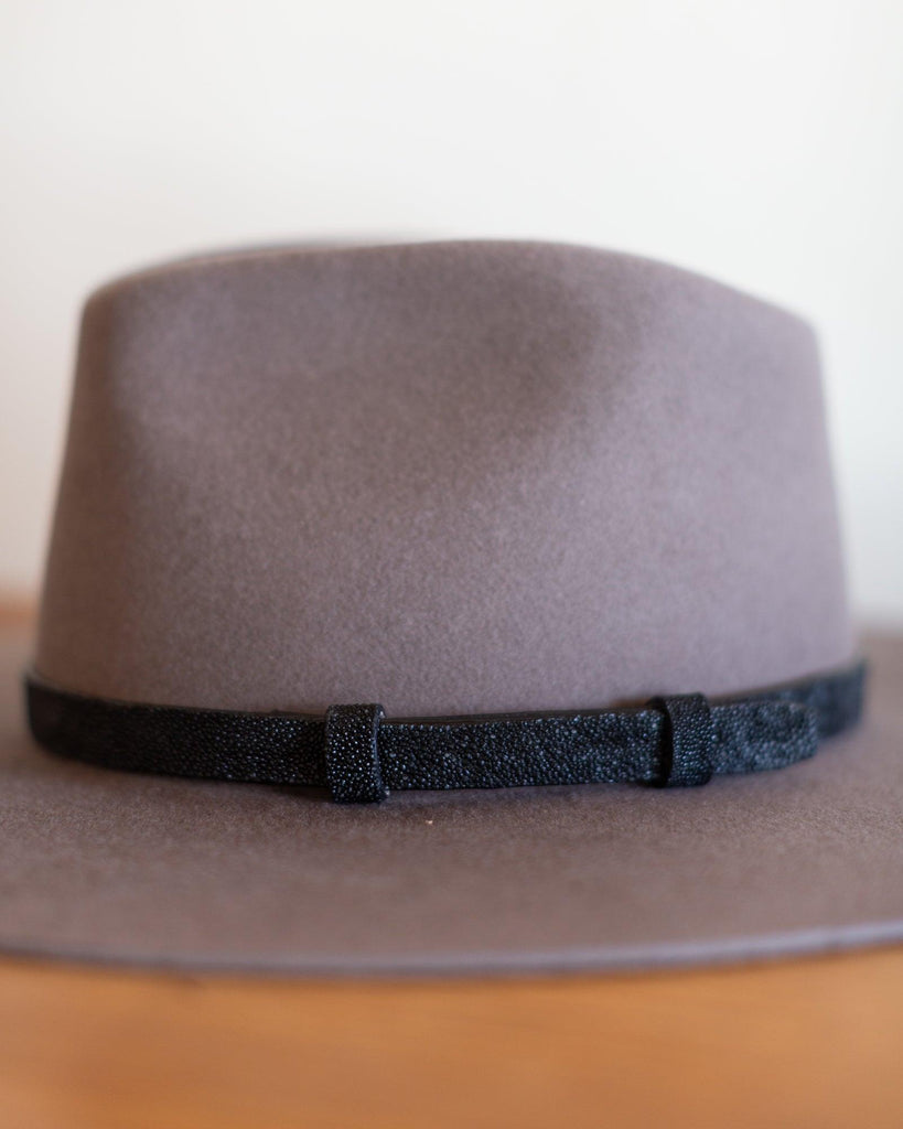 STINGRAY LEATHER HAT BAND - Crossbow