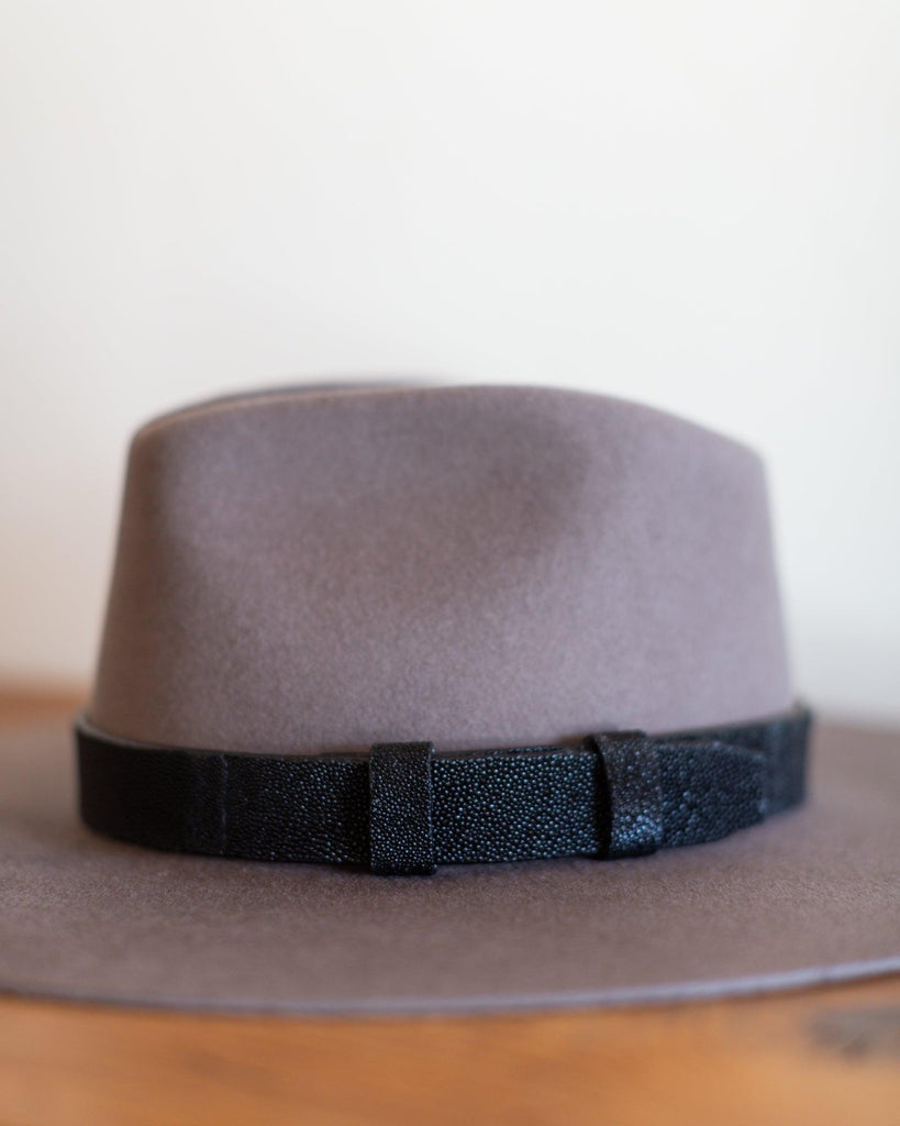 STINGRAY LEATHER HAT BAND - Crossbow