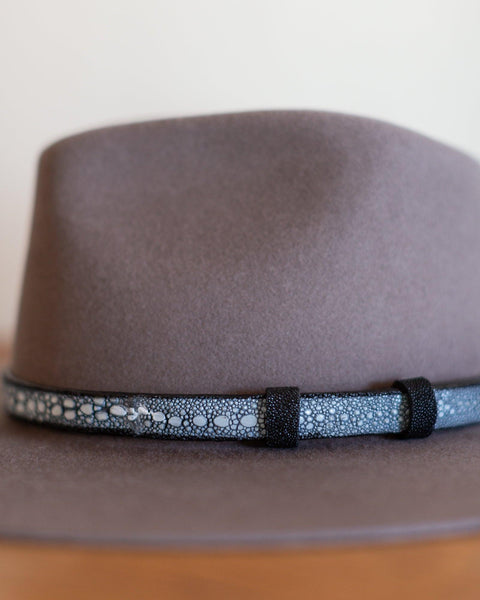 STINGRAY LEATHER HAT BAND - Crossbow