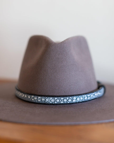 STINGRAY LEATHER HAT BAND - Crossbow