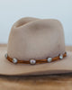 Sunflower Concho Hat Band 5/8" - Crossbow