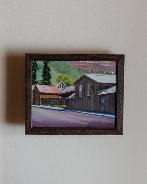 TELLURIDE SHACKS PAINTING - Crossbow