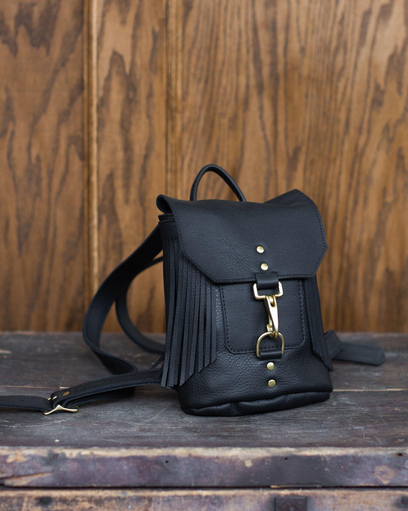 The Mimi Custom Handmade Glovetan Leather Backpack– Crossbow