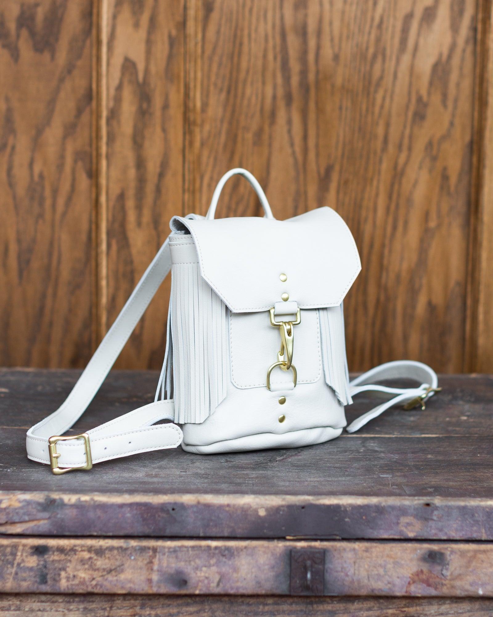 The Mimi Custom Handmade Glovetan Leather Backpack– Crossbow