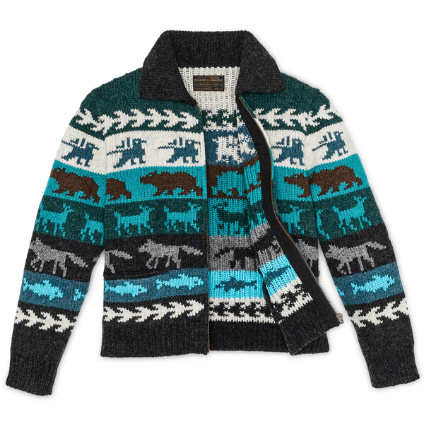 FILSON WOMEN’S FAIRISLE CARDIGAN