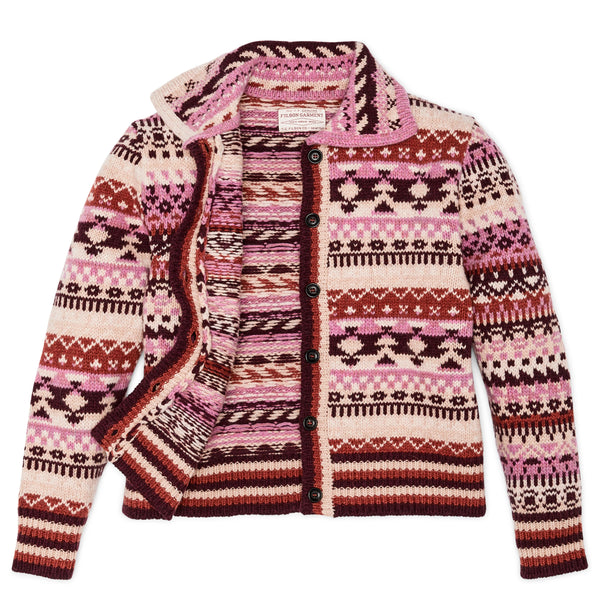 FILSON WOMEN’S FAIRISLE CARDIGAN