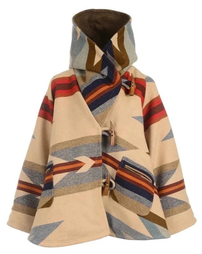 Wyeth Trail Tan Classic Cloak OS - Crossbow