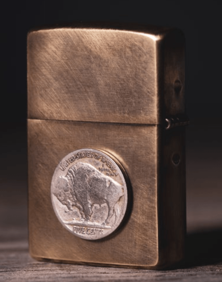 Buffalo Nickel Lighter - Crossbow