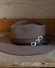 Concho Slide Hat Band - Crossbow