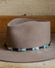 Turquoise Buckle Hat Band - Crossbow